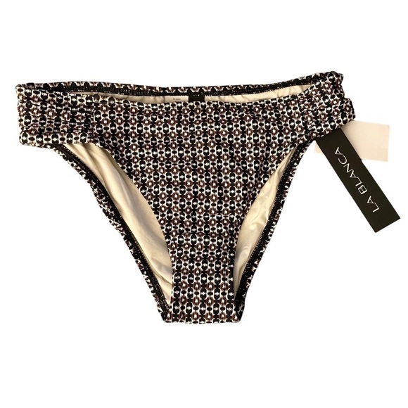 La Blanca Side Shirred Hipster Bottom BWT - Picture 1 of 6